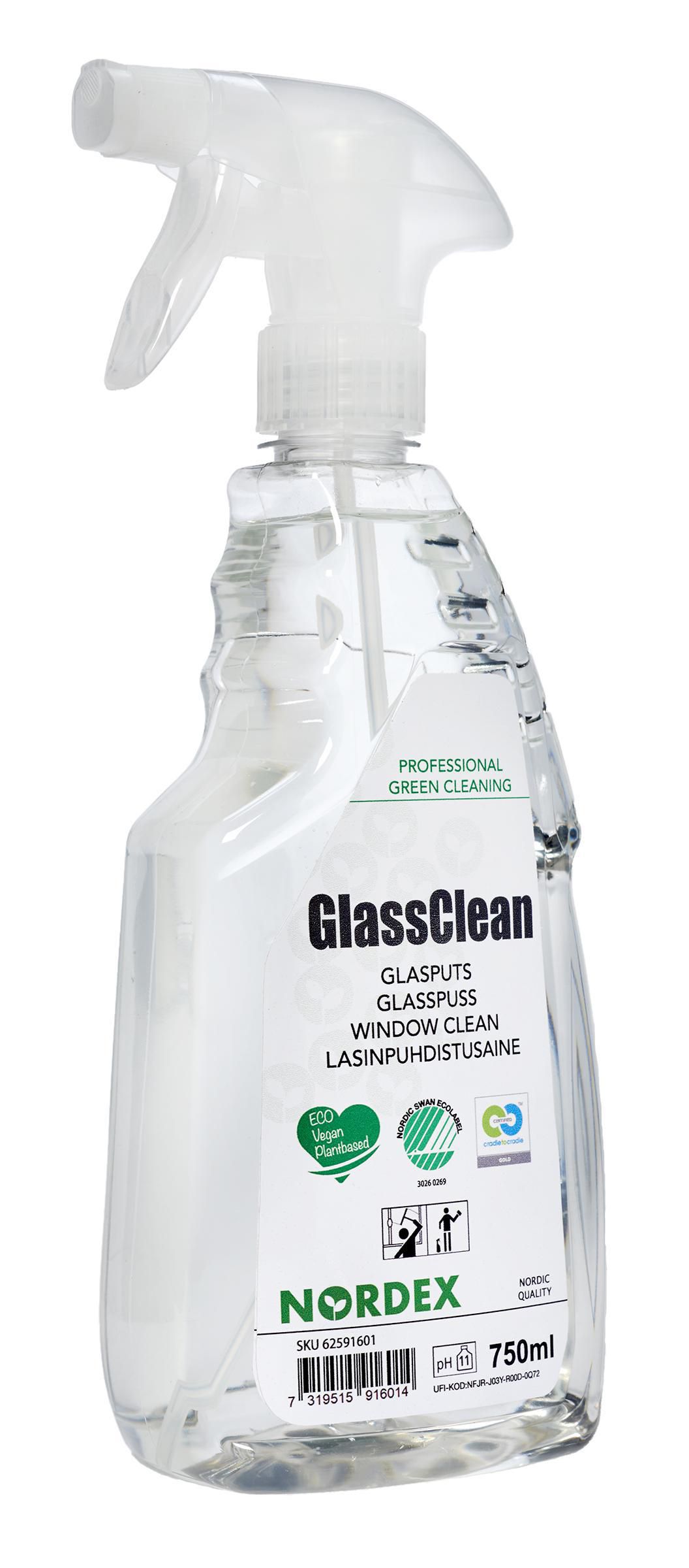 NORDEX Fönsterputs GlassClean 750ml