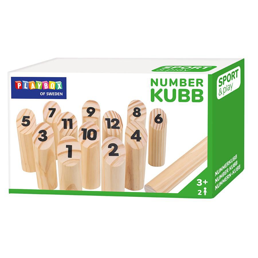 PLAYBOX Nummerkubb