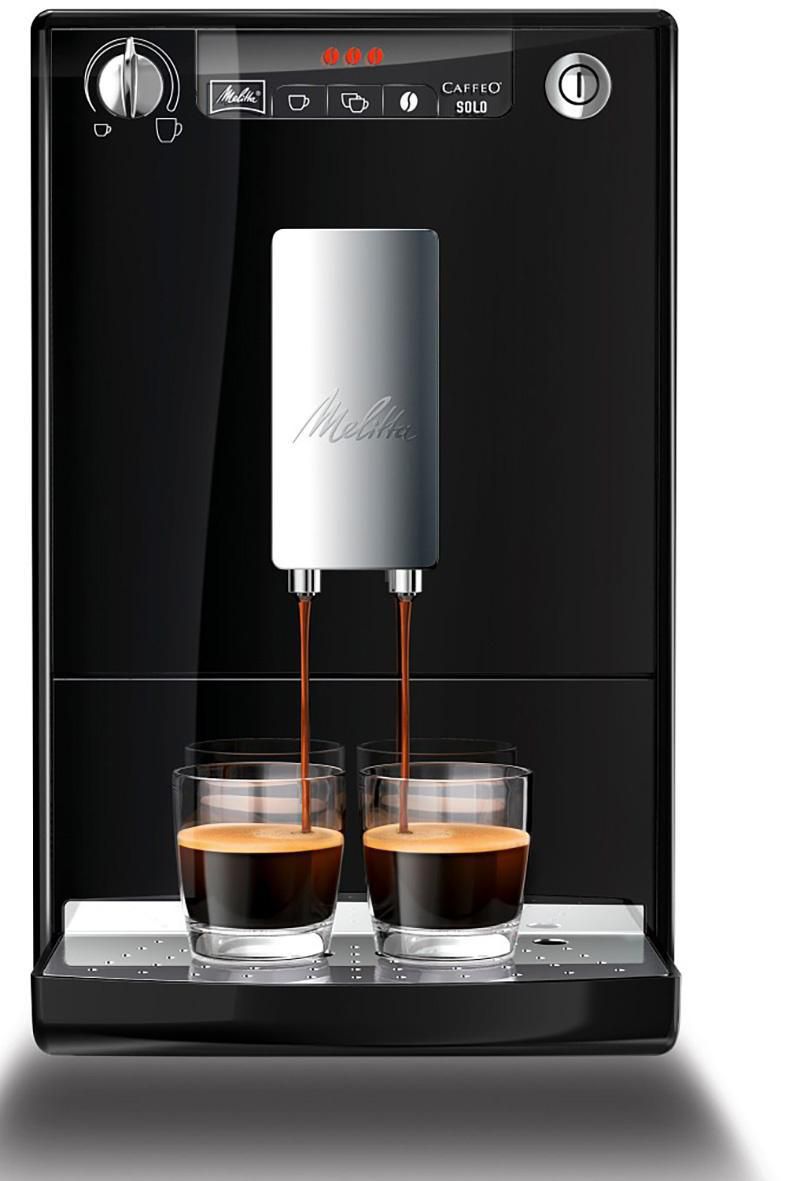 Produktfoto för MELITTA Automatisk kaffebryggare, Solo, 1,2 l, 545 x 300 x 380 mm, svart