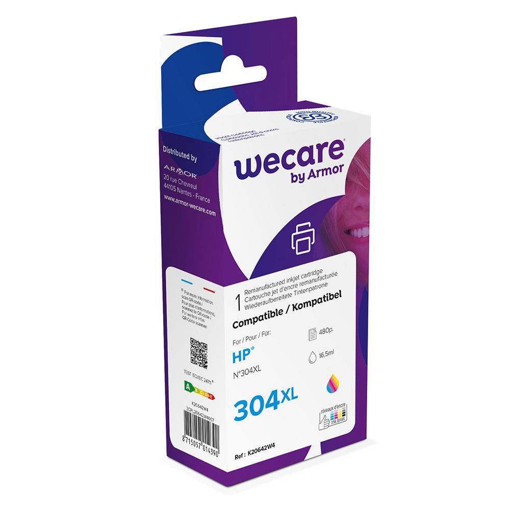 Wecare Bläckpatron 304XL färg