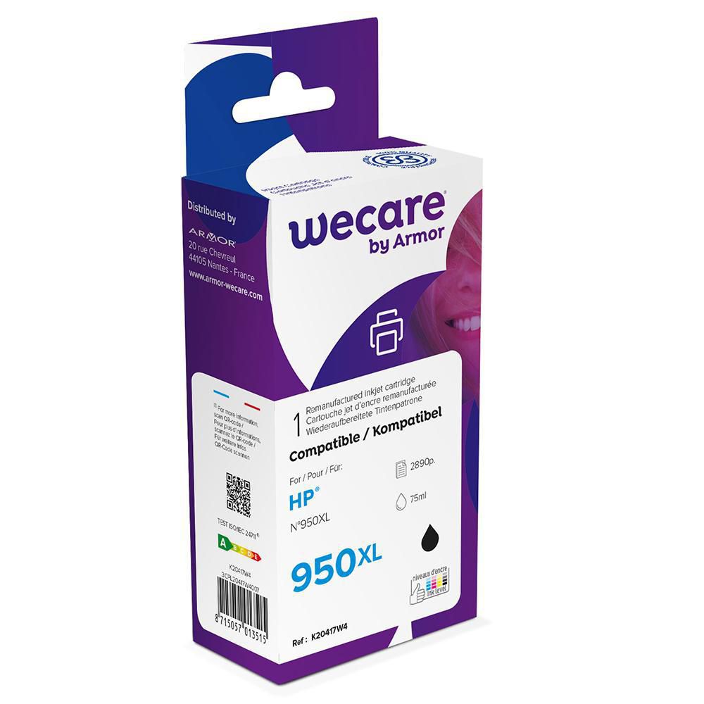 Wecare Bläckpatron 950XL svart