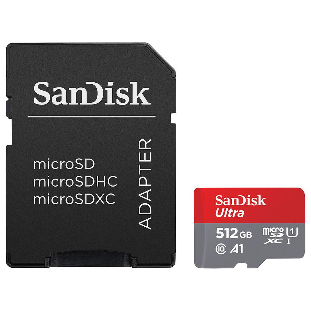 Produktfoto för SanDisk Minneskort MicroSDXC Ultra 512GB