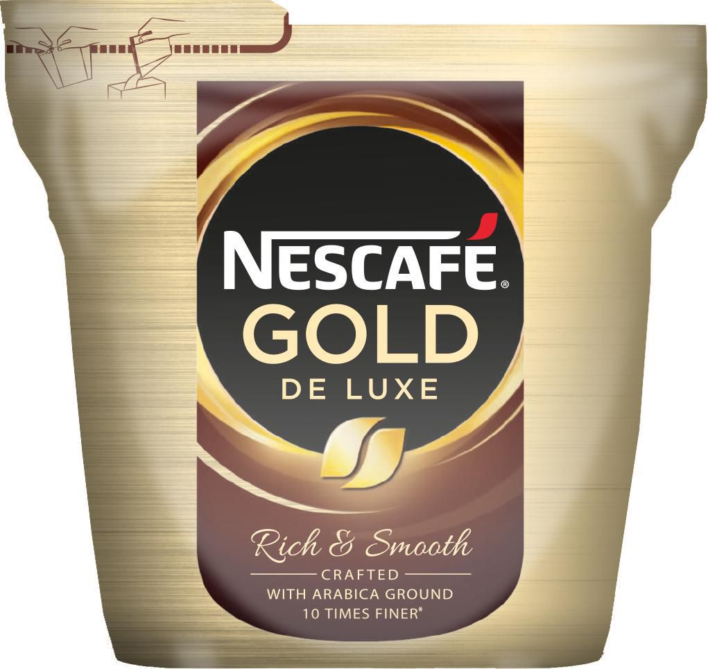 Nescafé Kaffe Snabbkaffe Gold de Luxe 250g
