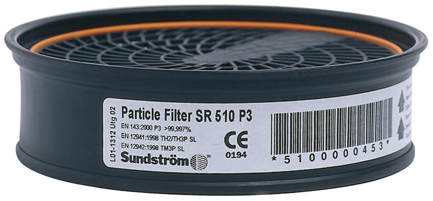 Sundström Partikelfilter SR510 P3 R
