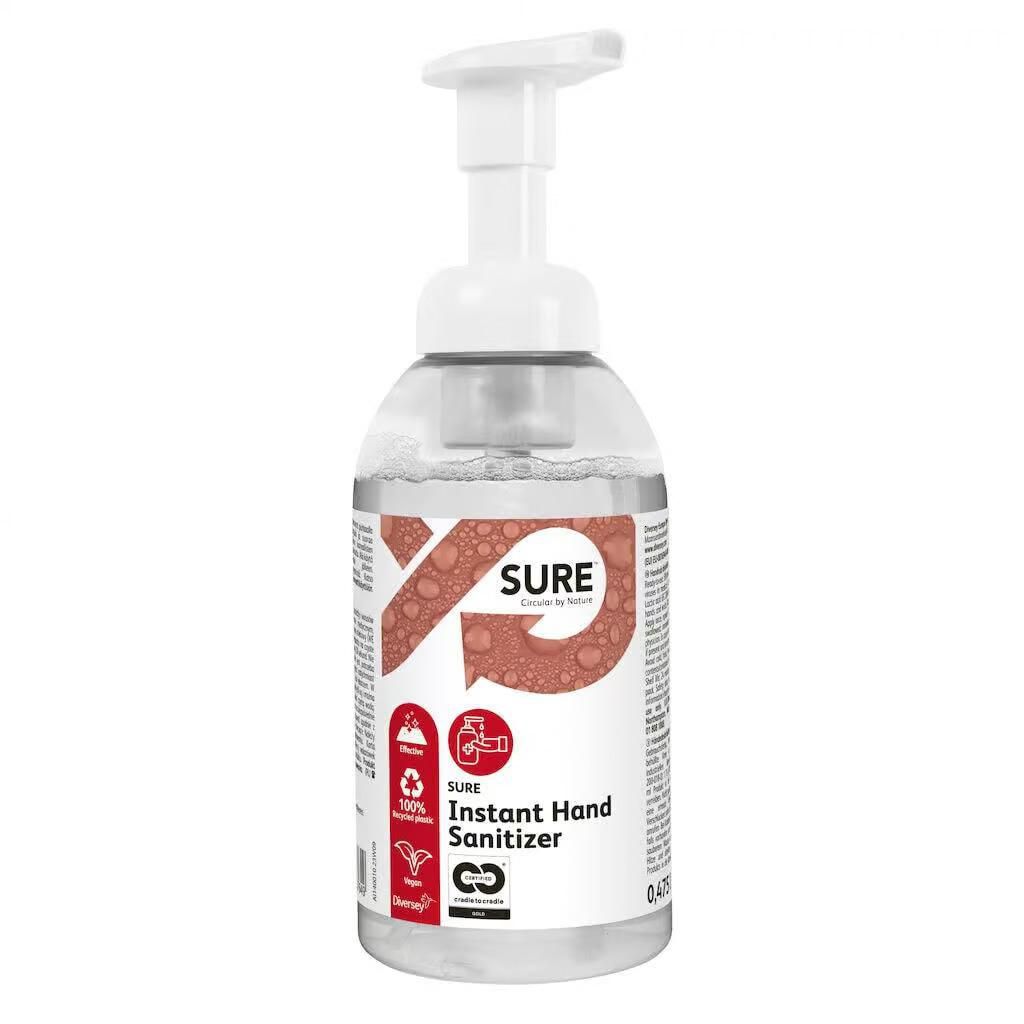 SURE Handdesinfektion Instant Hand Sanitizer alkoholfri skum 475ml