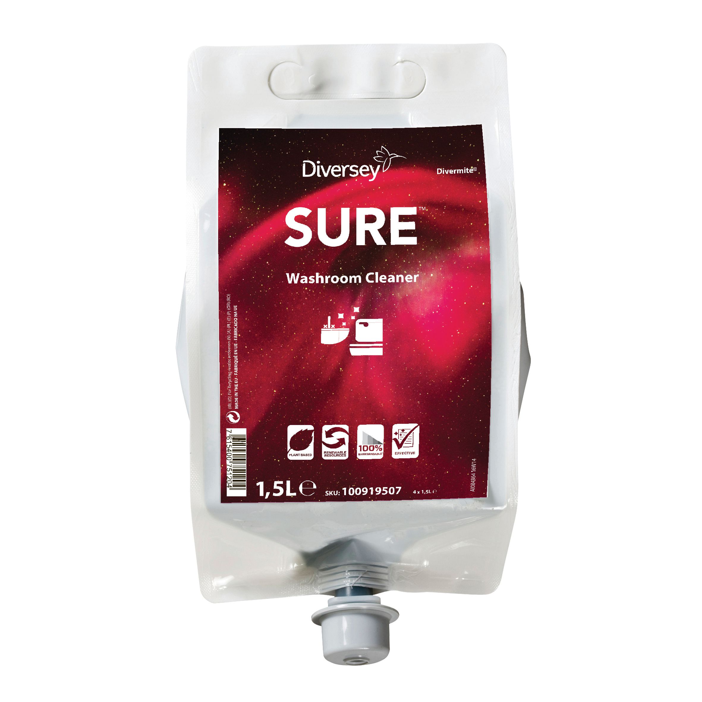 SURE Sanitetrengöring Divermite 1,5L