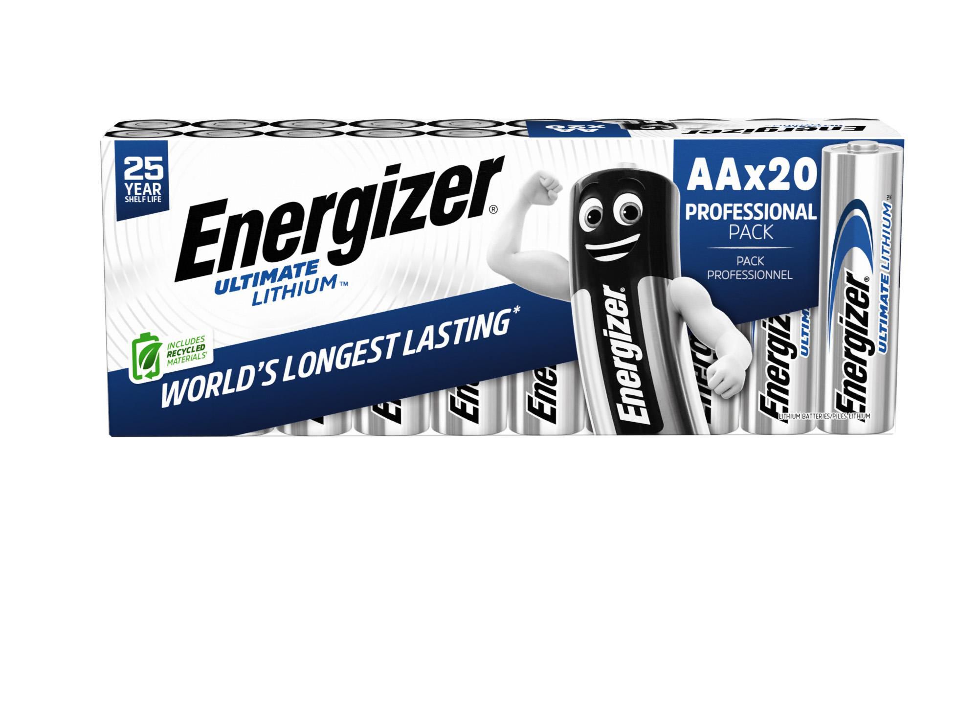 Energizer Batteri Ultimate AA 20/fp