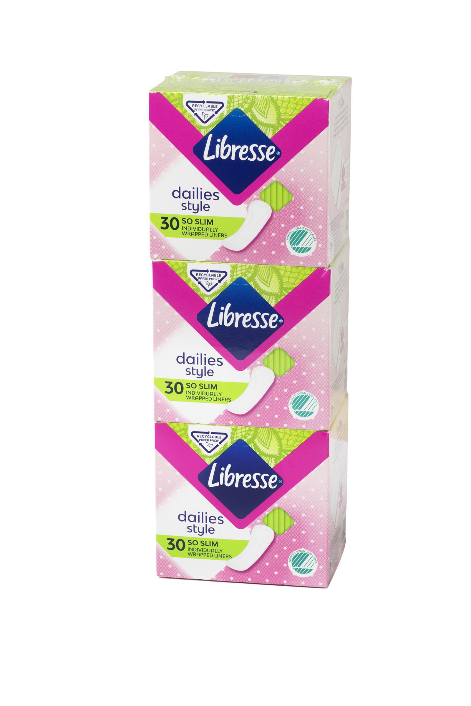 Libresse Trosskydd So Slim 90/FP, fp om 90 st