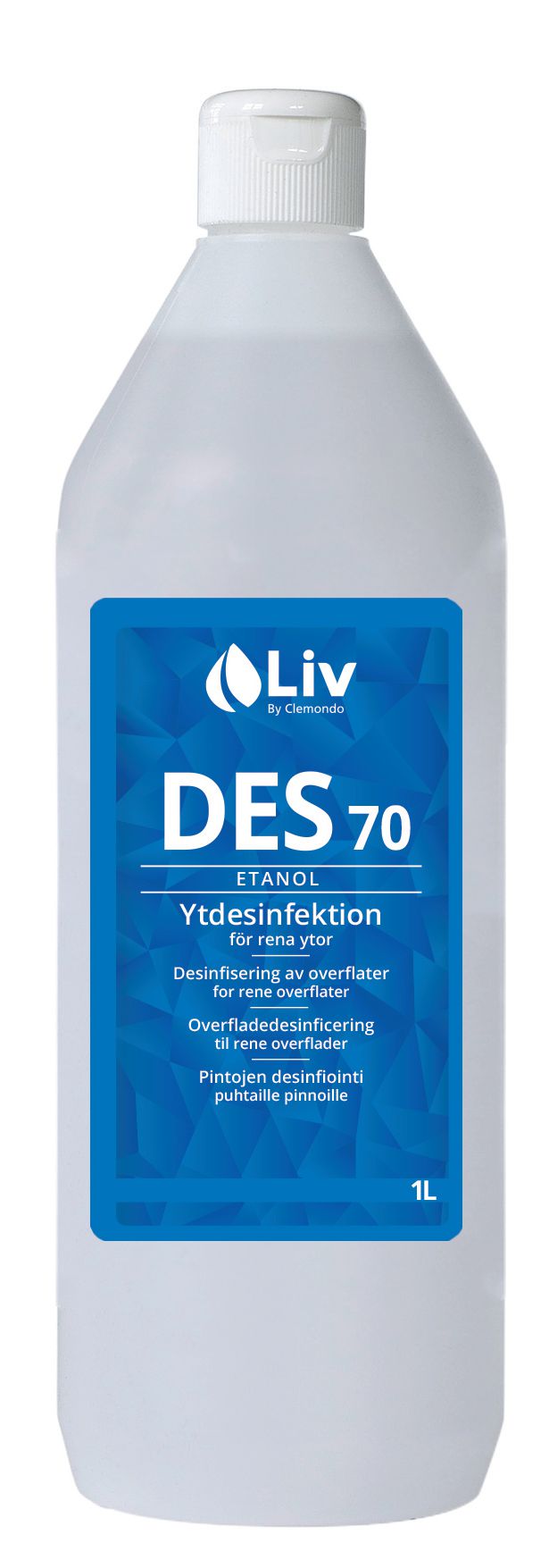 Produktfoto för Liv Ytdesinfektion Des 70 1L