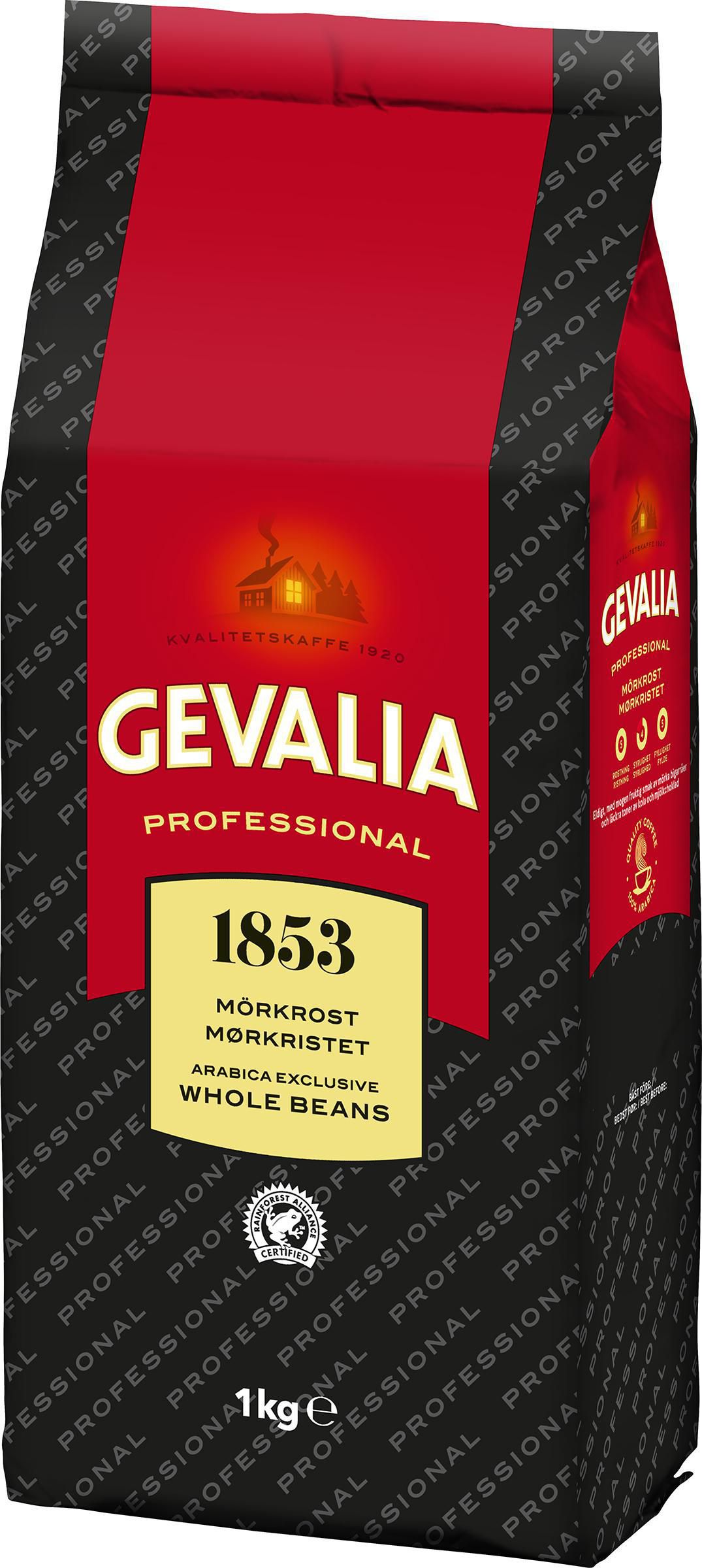 GEVALIA Kaffe GEVALIA 1853 Bönor 1kg