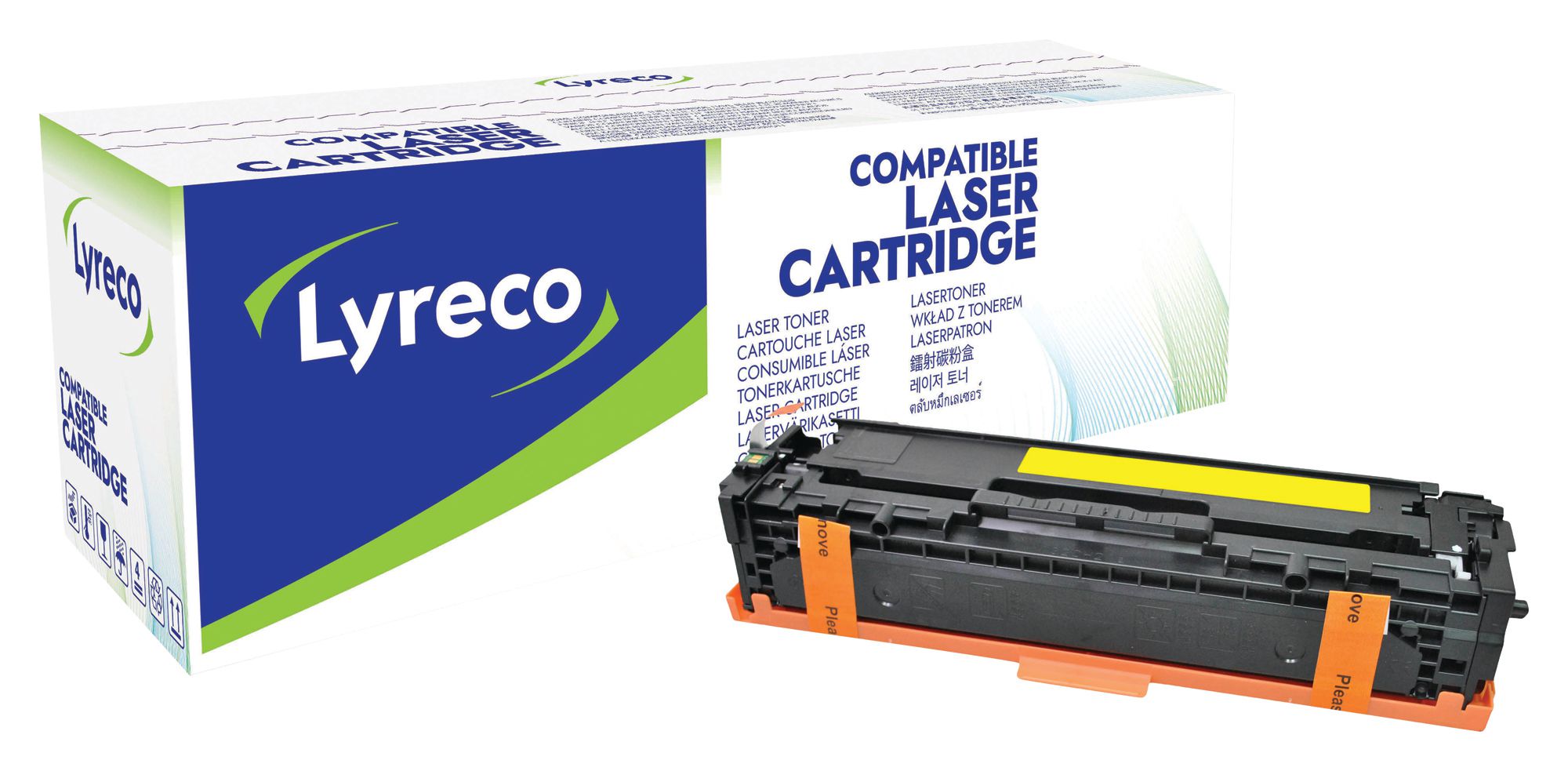 Lyreco Toner HP CF212A/731Y 1,8K gul, st