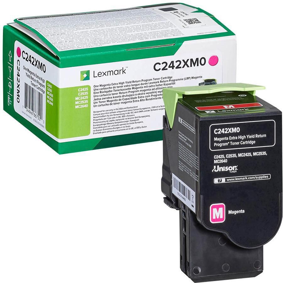 Lexmark Toner C242XM0 Magenta