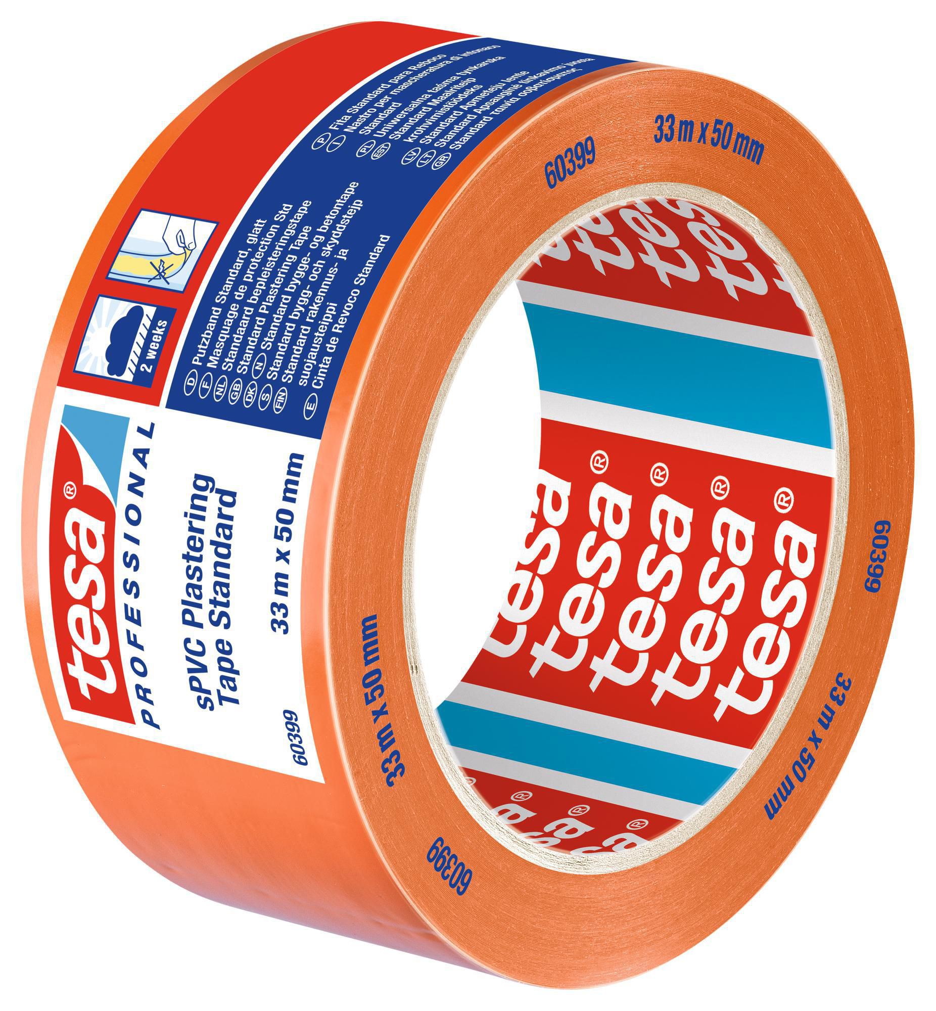tesa® Byggtejp 60399 sPVC 50mmx33m