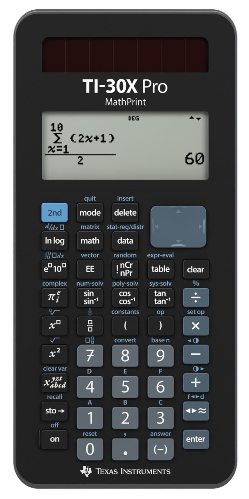 TEXAS INSTRUMENTS Räknare Teknisk TI-30X Pro Math