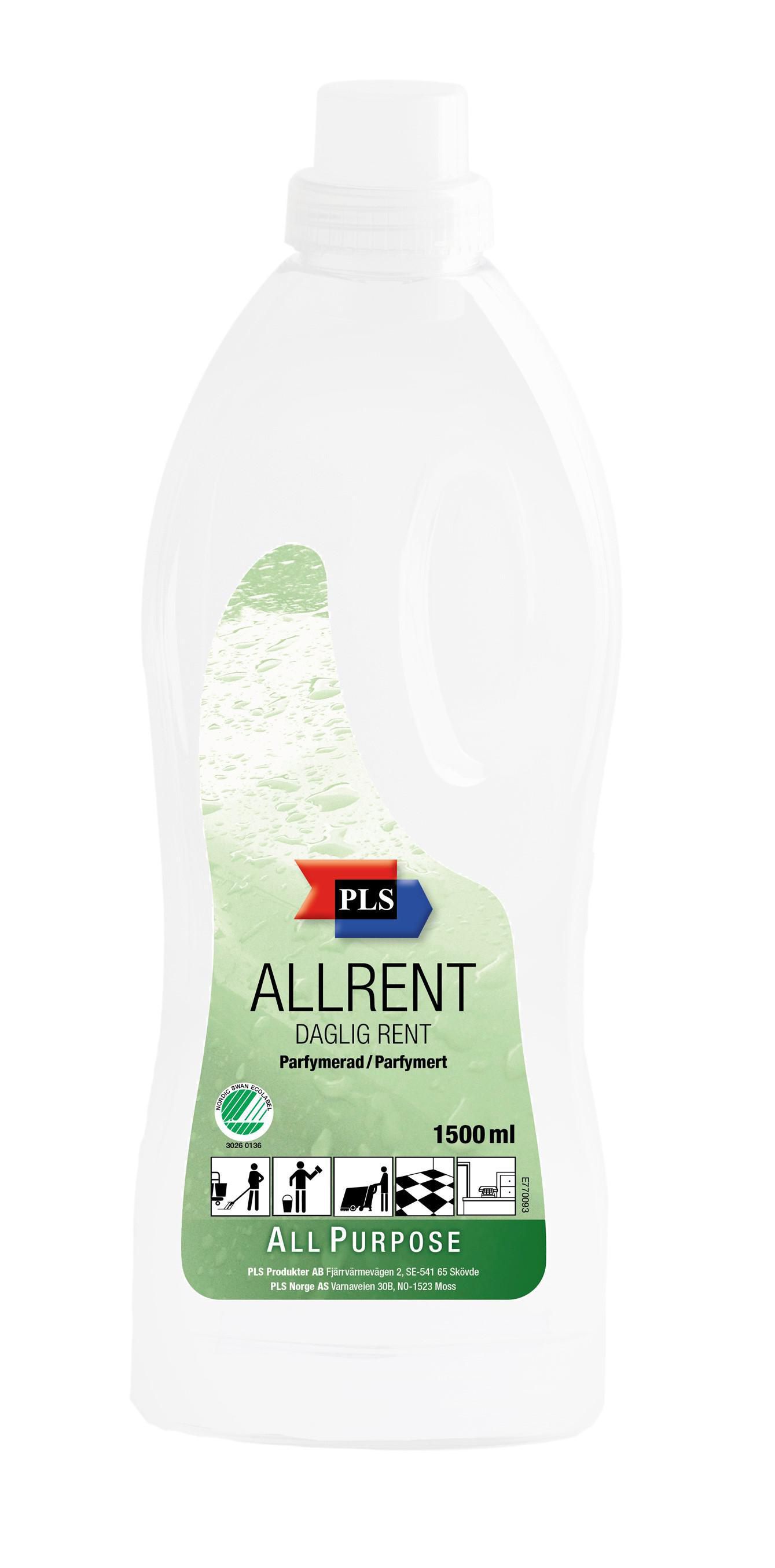 PLS Rengöringsmedel Allrent 1,5L