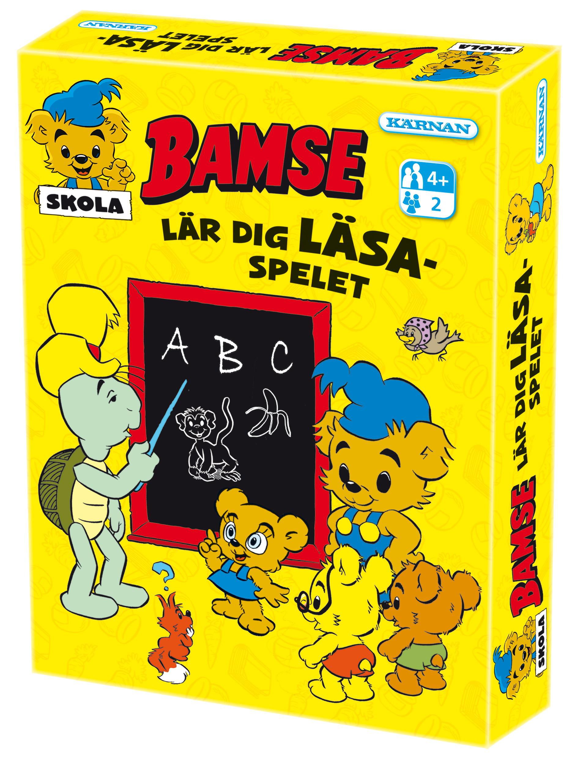 Produktfoto för KÄRNAN Spel Bamse Lär dig läsa - ABC