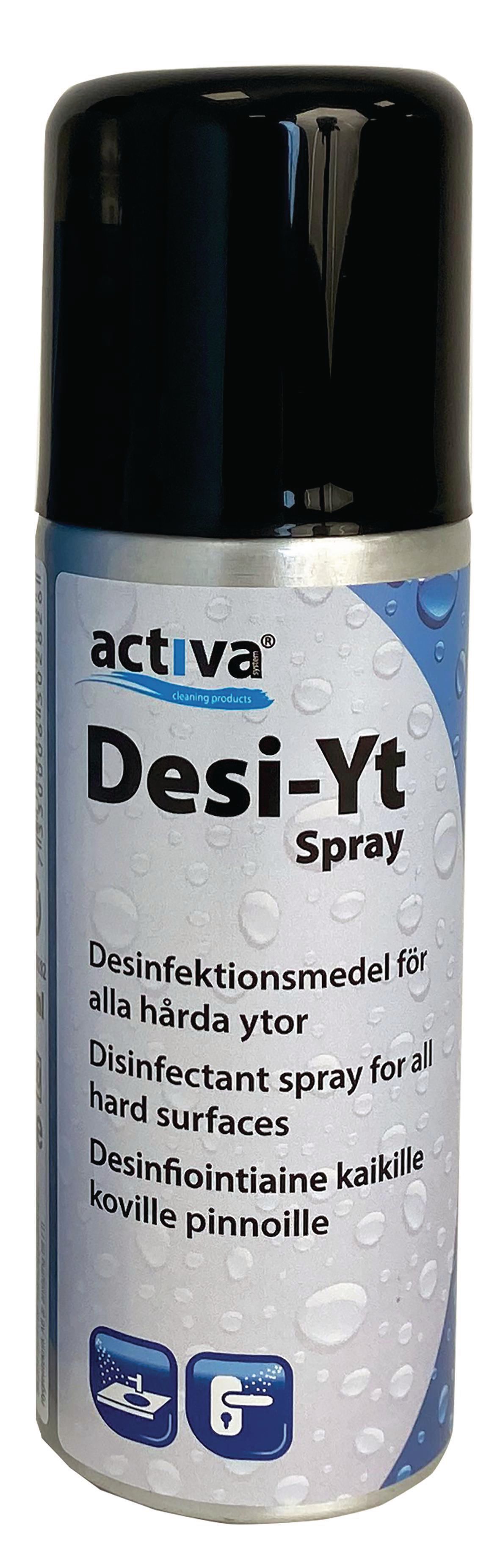 Activa Ytdesinfektion Desi-Yt spray 170ml, flaska om 170 ml