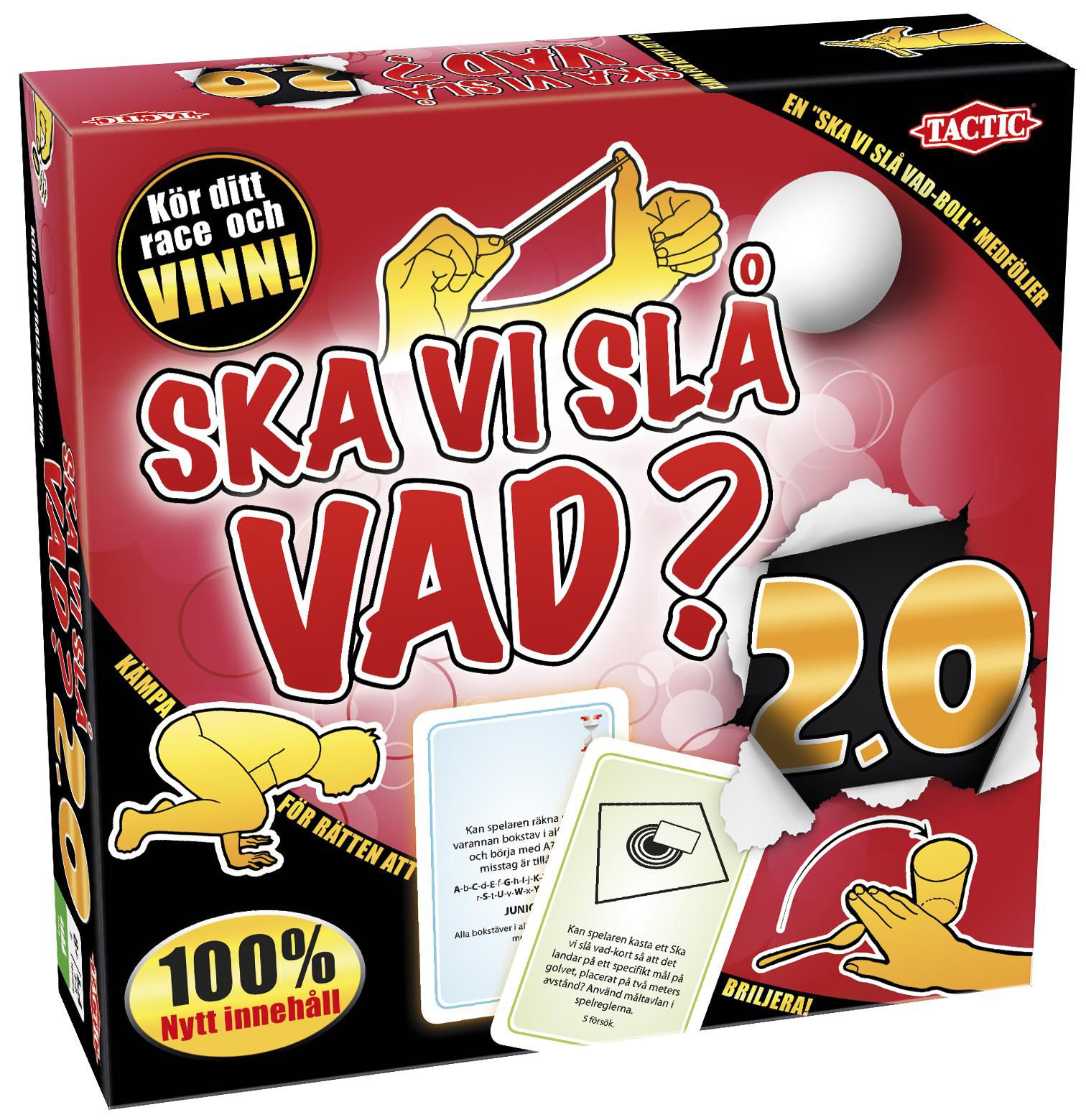 Produktfoto för TACTIC Spel Ska vi slå vad 2.0