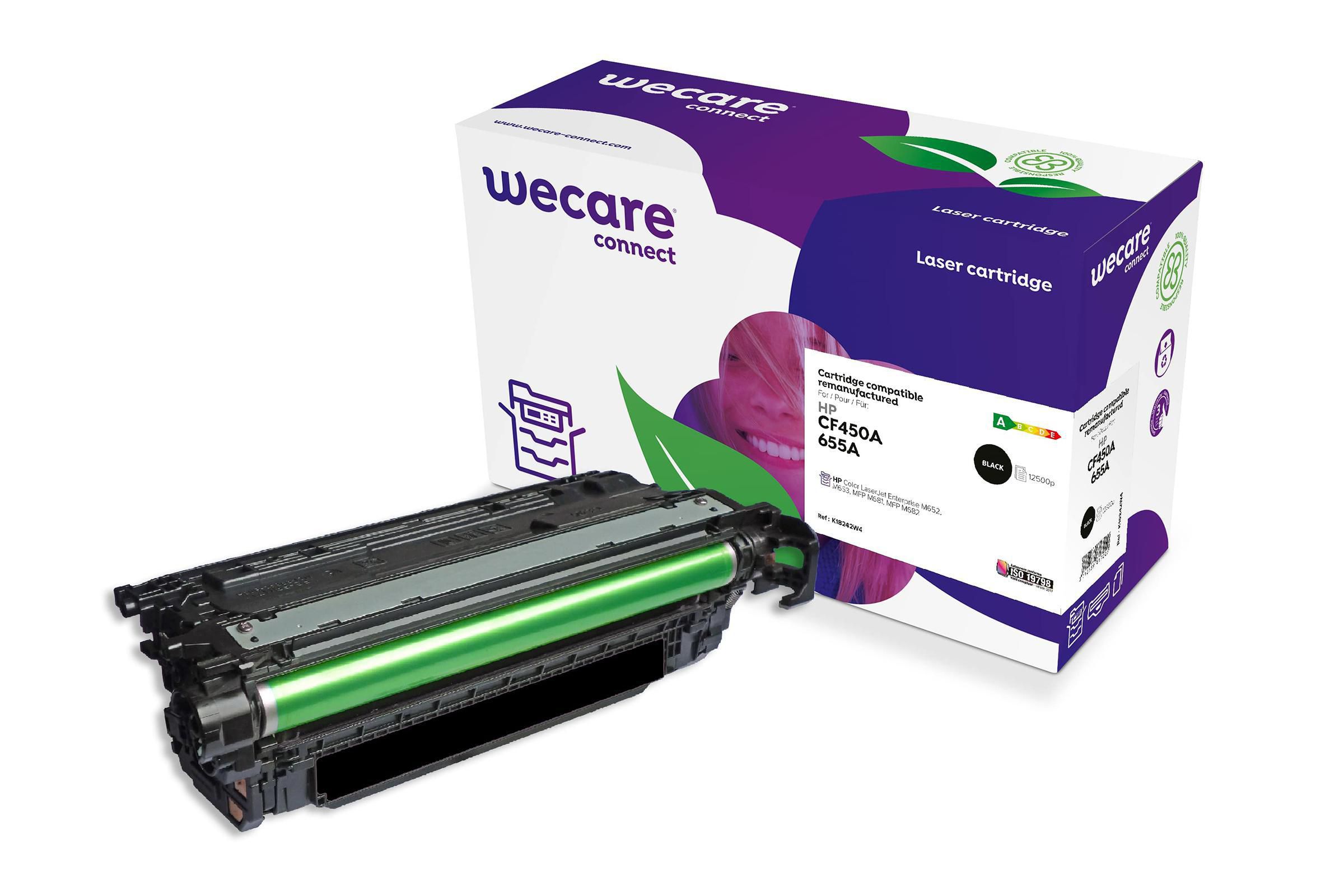 Wecare Toner HP CF450A 655A 12,5K svart