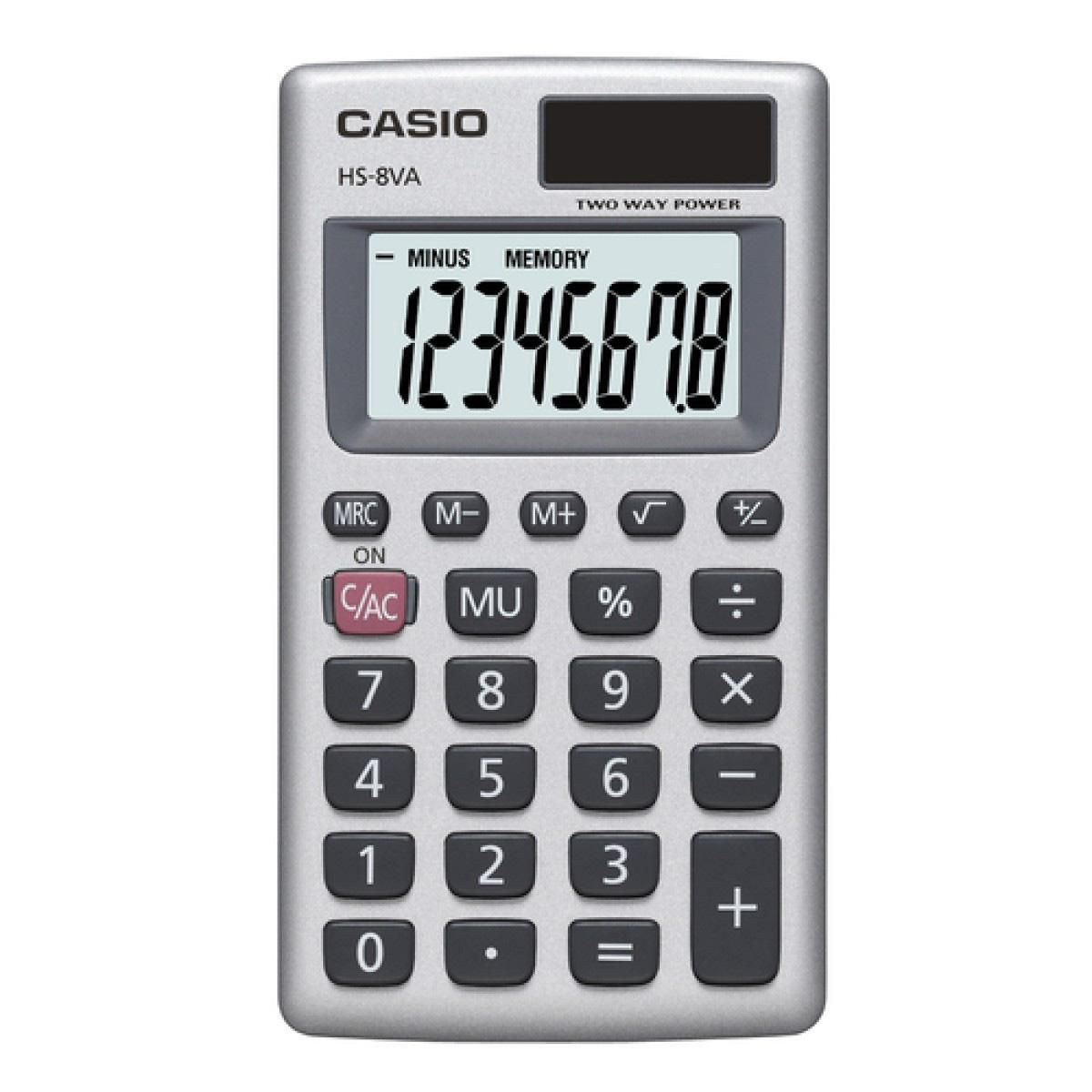 Casio Räknare HS-8VA