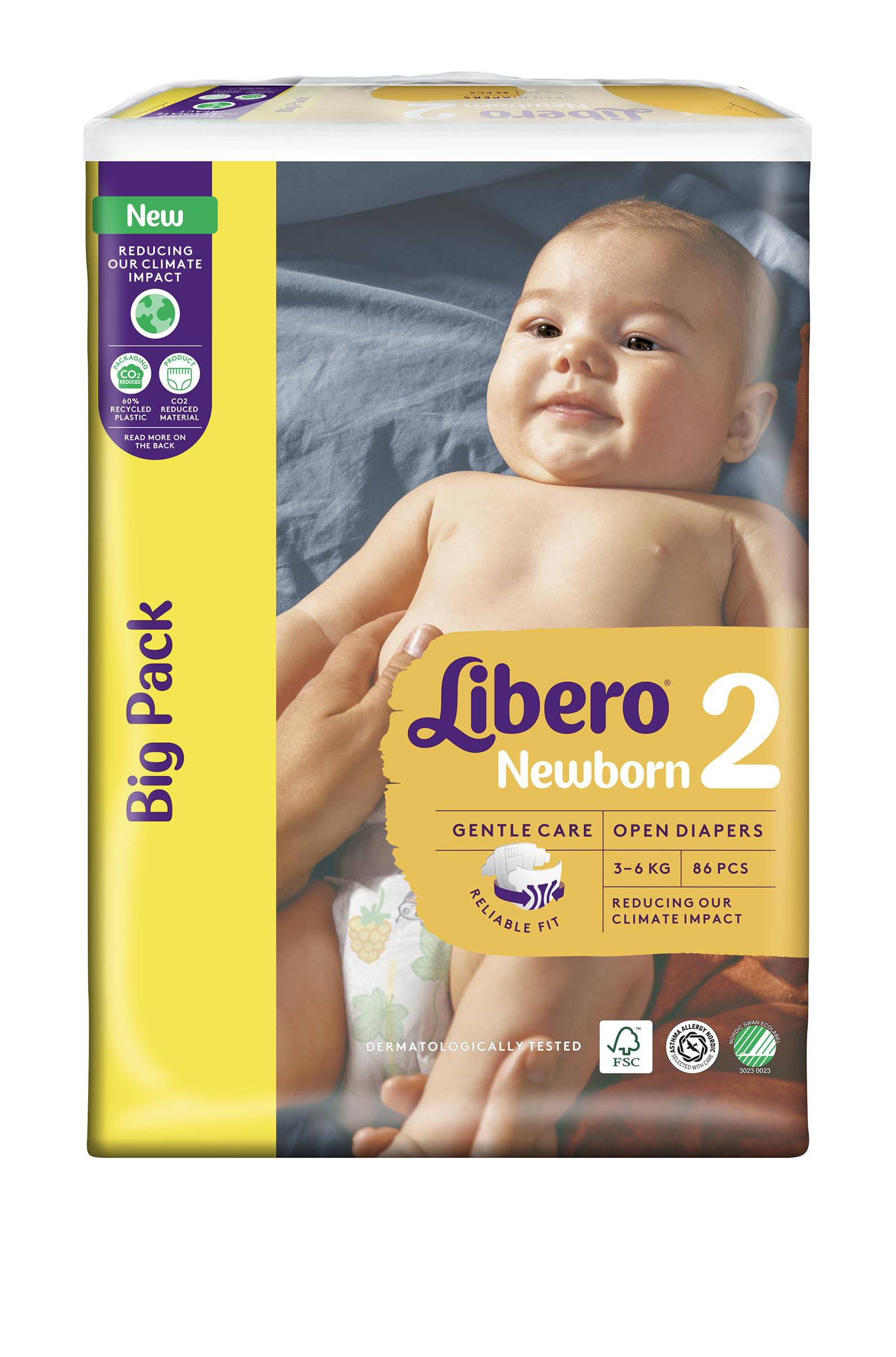 Libero Blöja New Born2 3-6kg