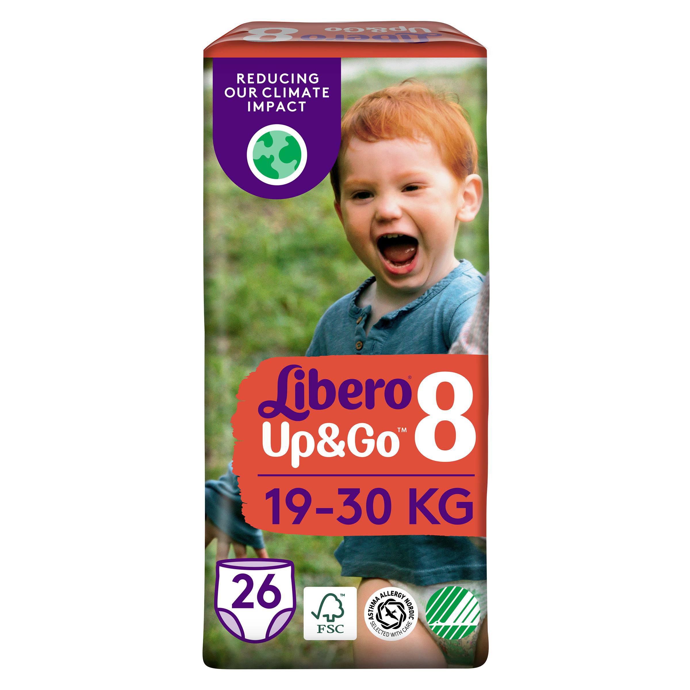 Libero Blöja Up&amp;Go S8 19-30kg