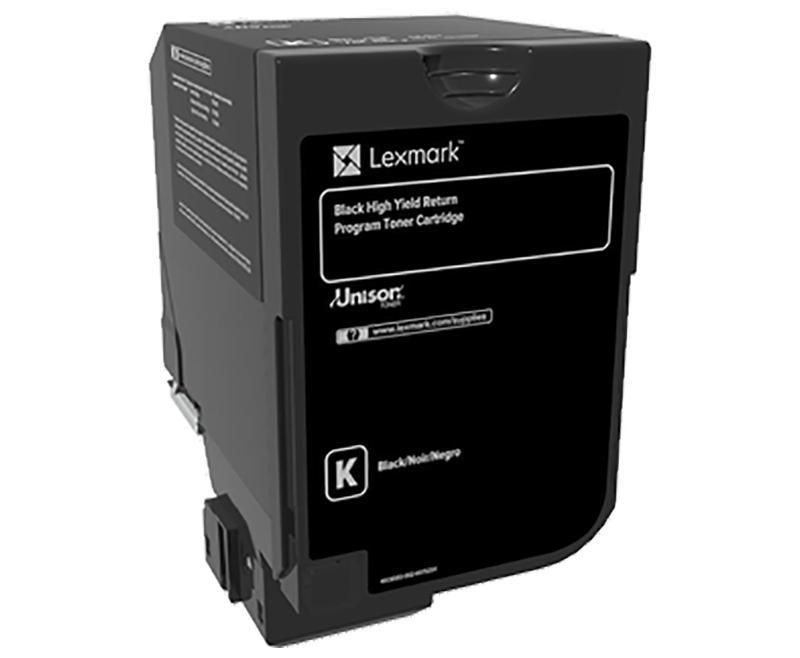 Lexmark Toner 74C2HK0 svart