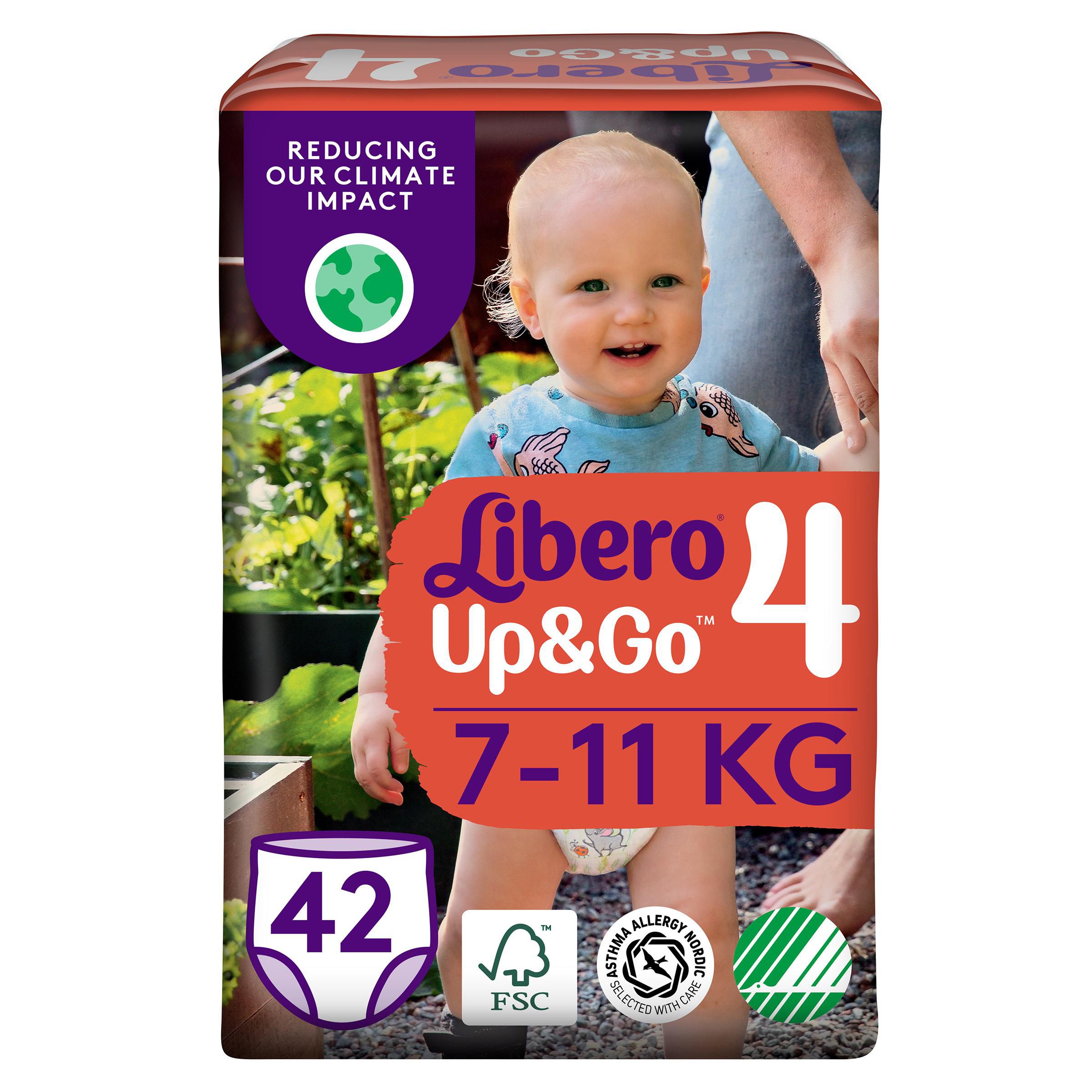 Libero Blöja Up&amp;Go S4 7-11kg