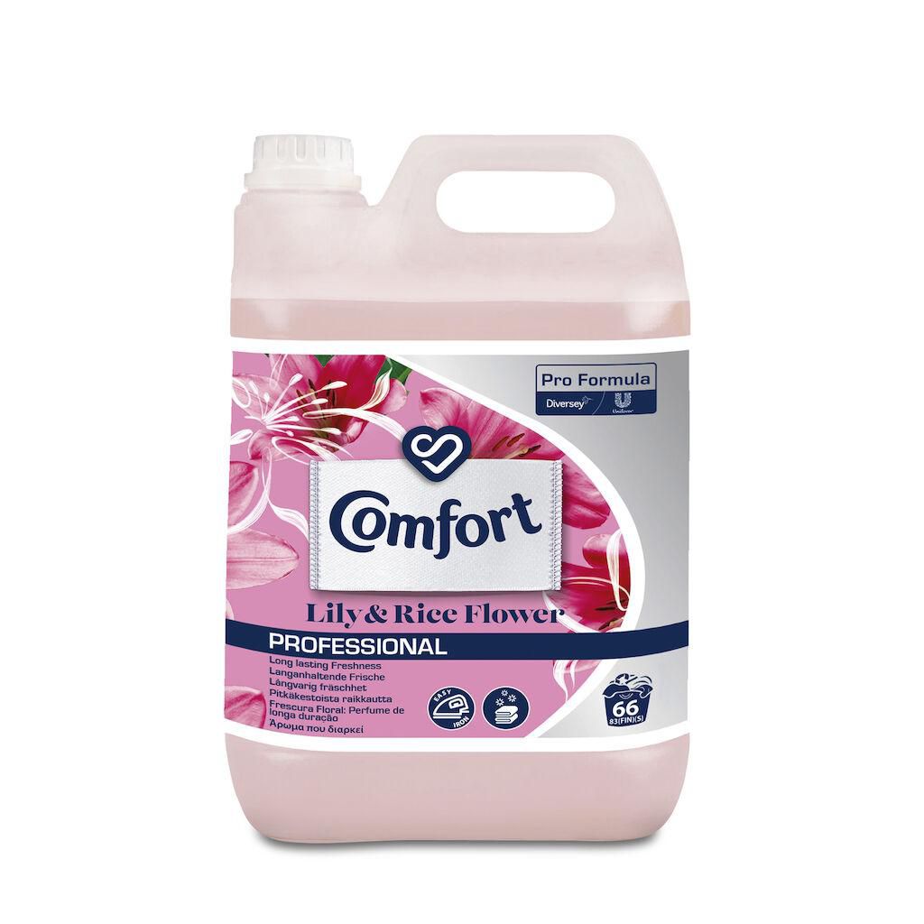 Produktfoto för COMFORT Sköljmedel Pro Formula Lily and Rice Flower 5L