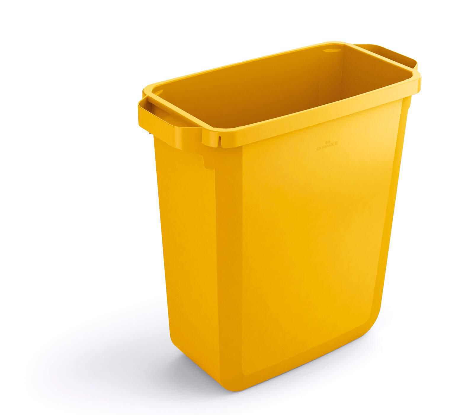 Durable Papperskorg Durabin 60l gul