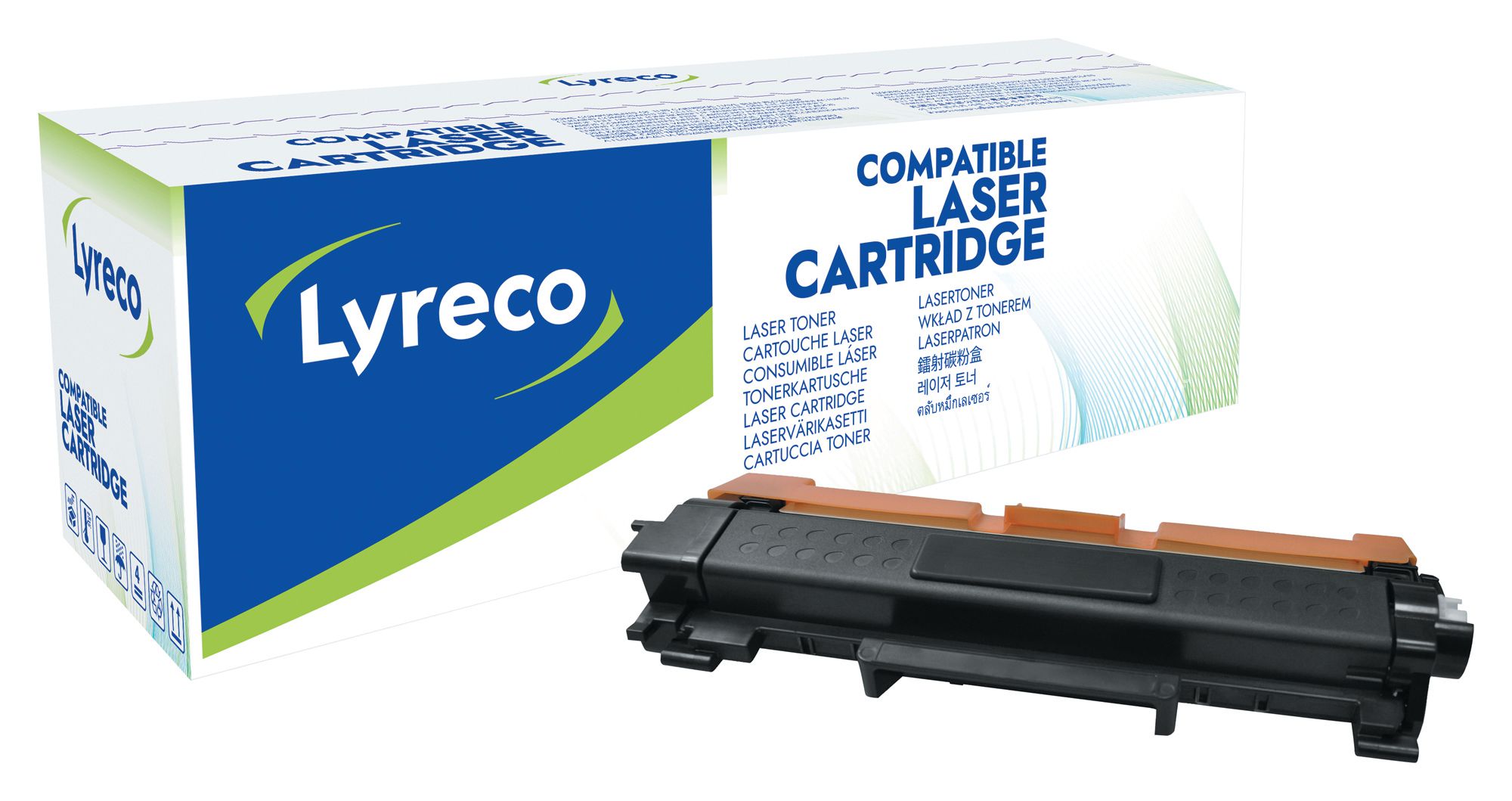 Lyreco Toner BROTHER TN2410 1,2K svart