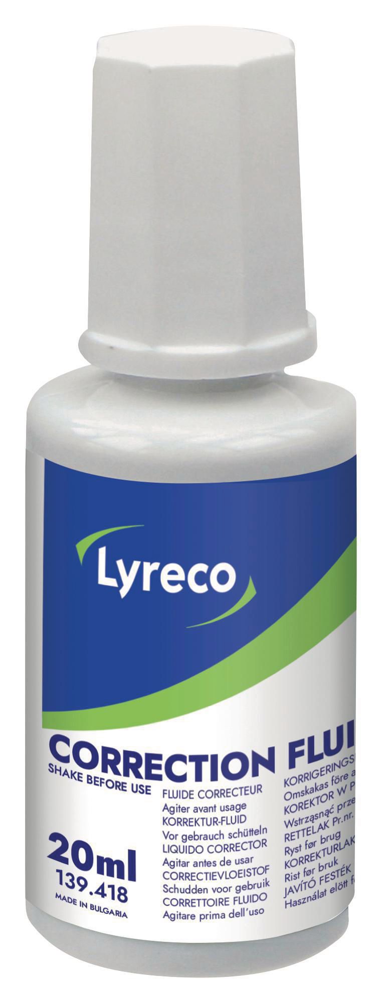 Lyreco Korrigeringsvätska 20ml, st