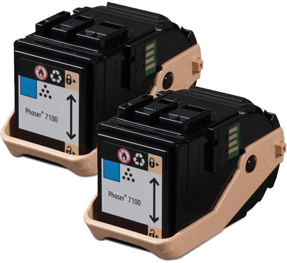 Xerox Toner 106R02602 Dual Cyan 2/fp