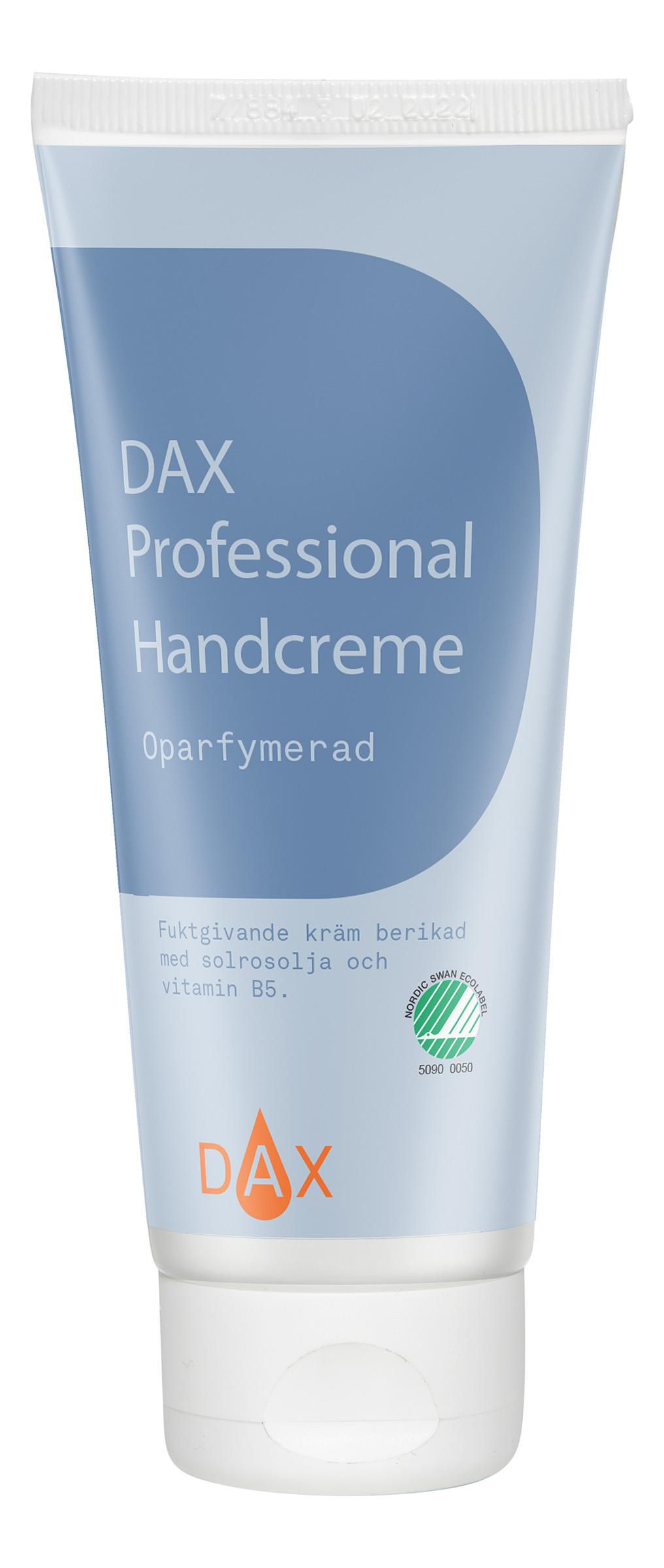 DAX Handcreme Professional oparfymerad 100ml, flaska om 100 ml