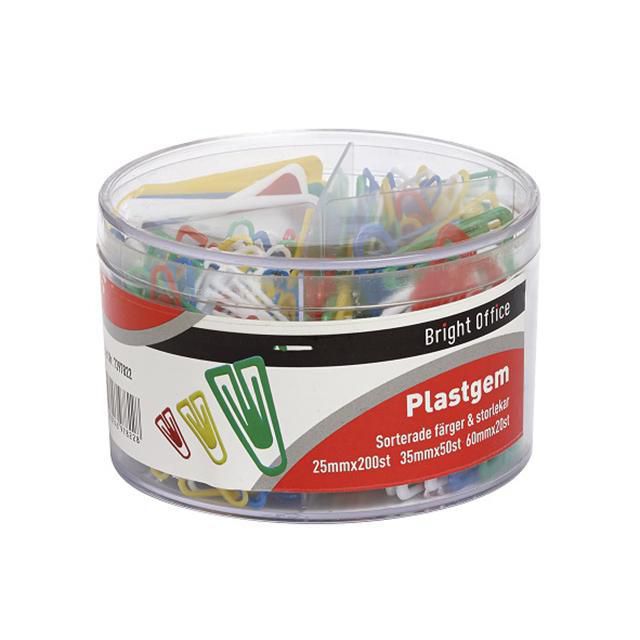 Specialplast Plastgem 3 olika längder blandade färger 420/fp