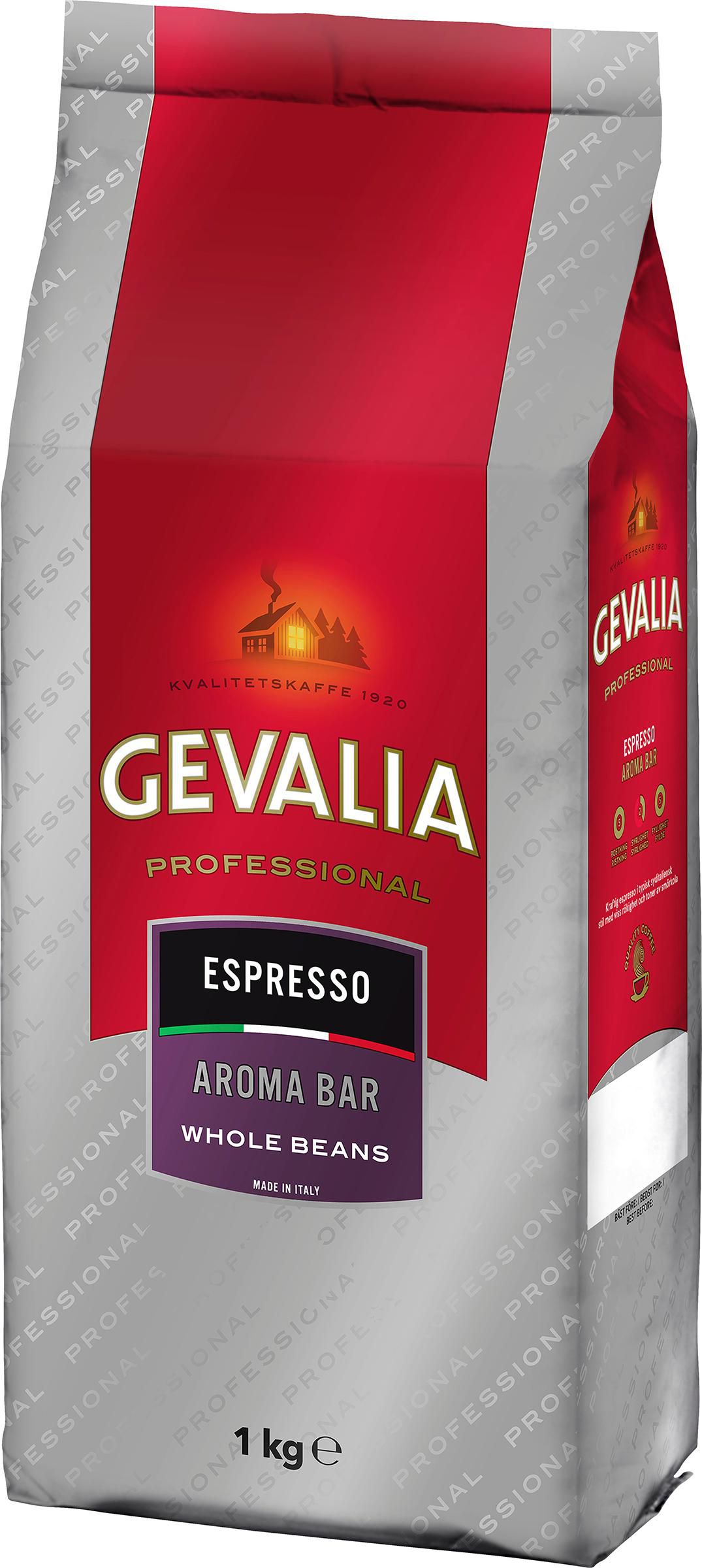 GEVALIA Kaffe Pro Aroma bar 1kg 8/krt
