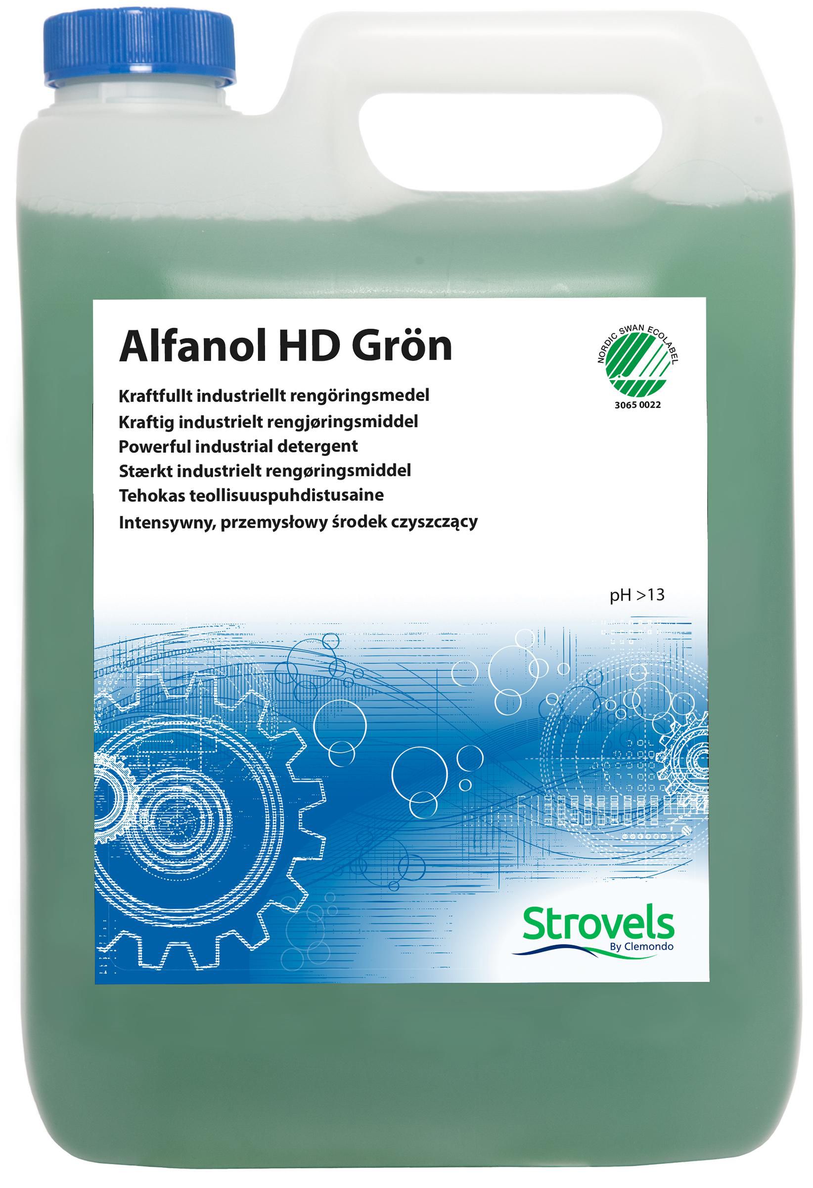 Strovels Grovrent Alfanol HD Grön 5l