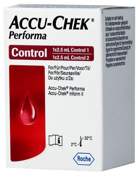 Accu-Chek Performa Kontrollösning