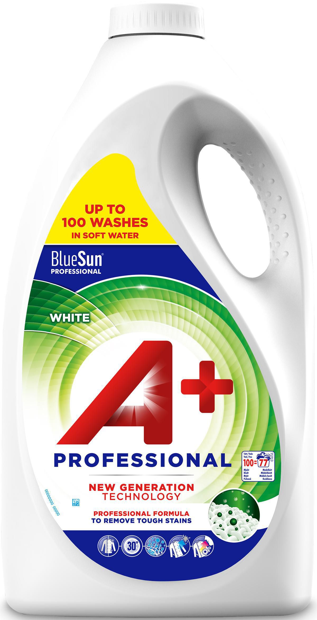 A+ Tvättmedel Professional White 5L