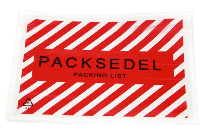 Produktfoto för Packsedelskuvert C6 132x175mm Zebramönstrat