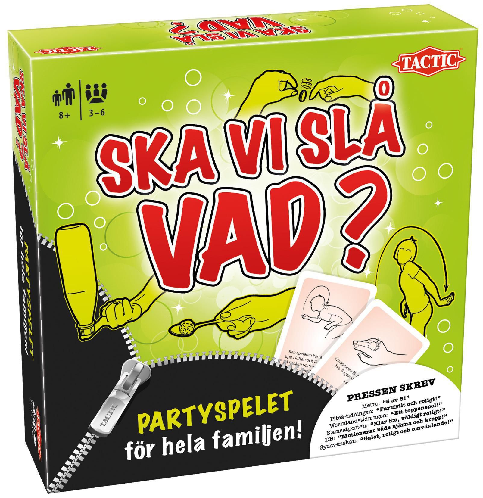 Produktfoto för TACTIC Ska vi slå vad från 8 år