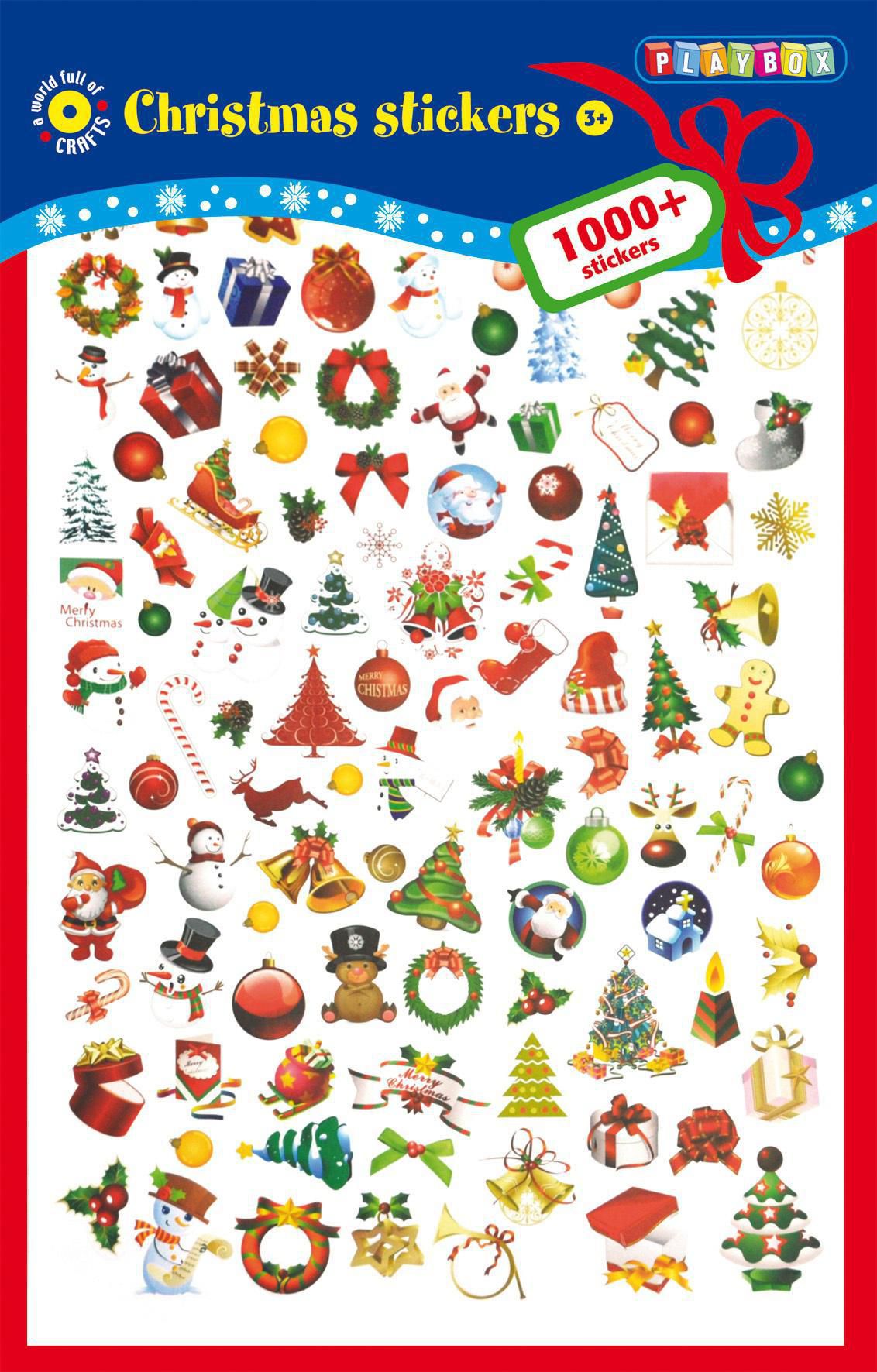PLAYBOX Stickers jul 1000/fp
