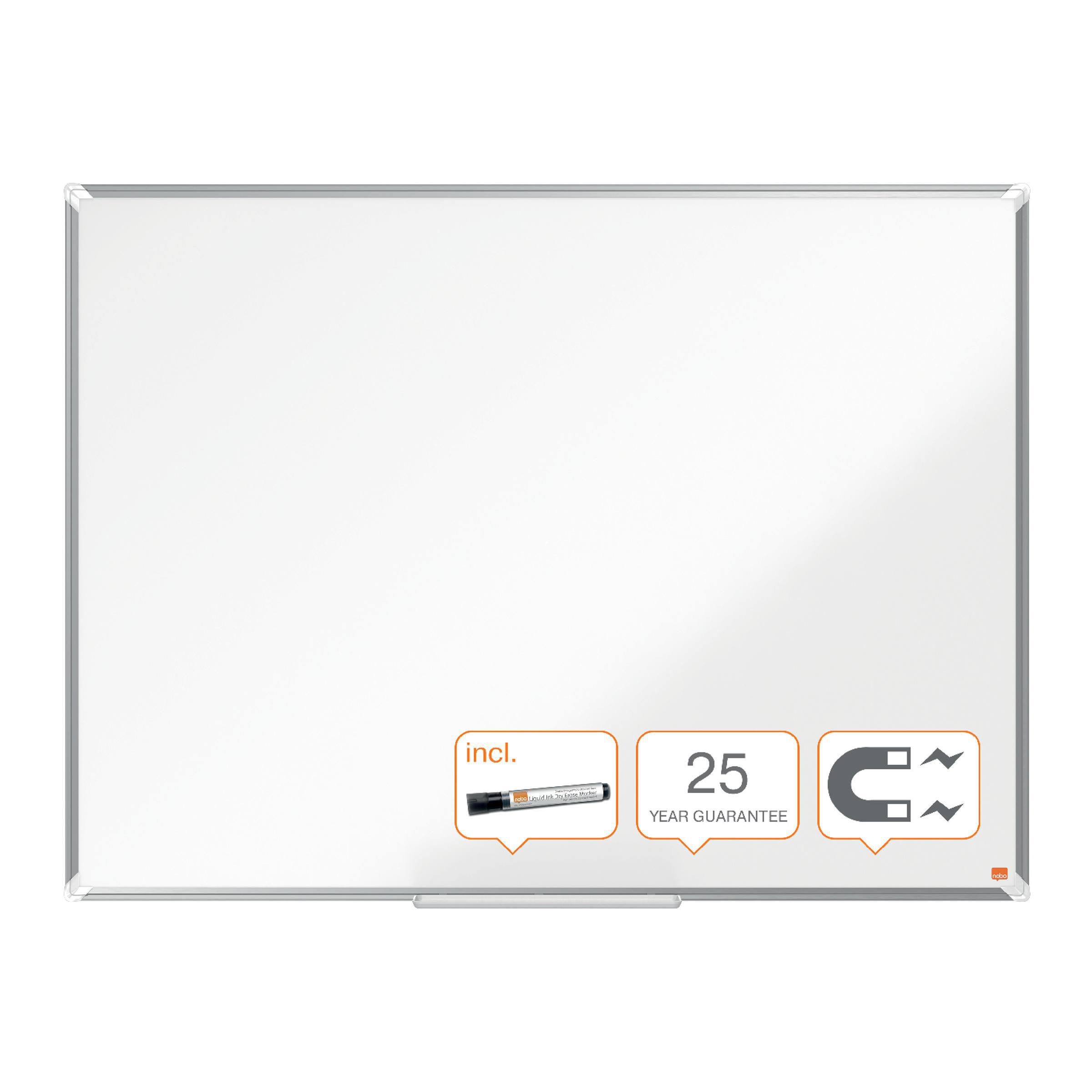 Nobo Whiteboardtavla premium emalj 85&apos;&apos;, st