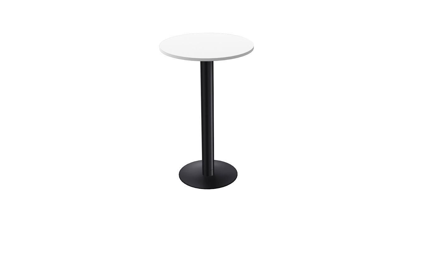 LANAB DESIGN Ståbord H110cm Diam70cm vitlaminat