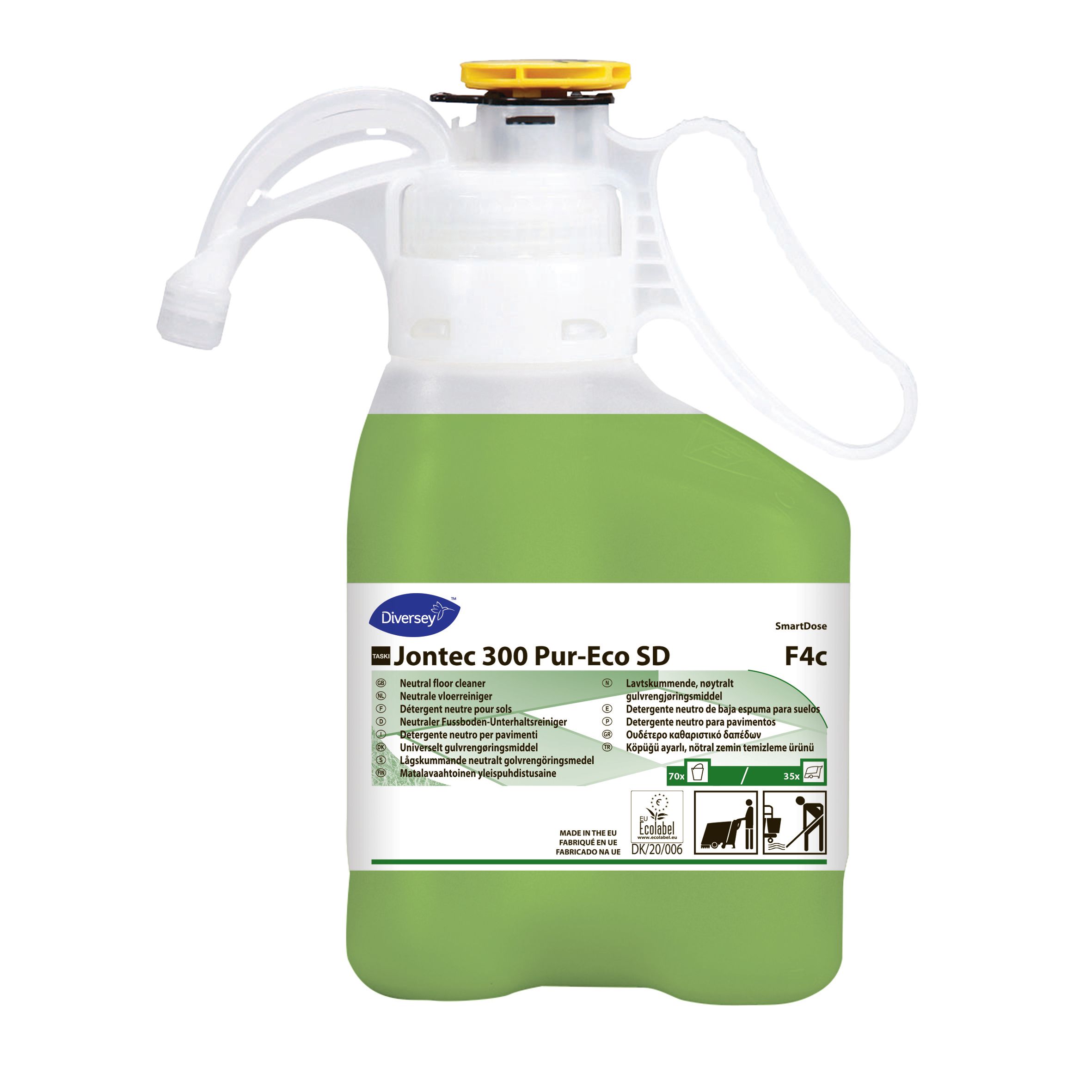 Taski Grovrengöring Jontec 300 Pur-Eco SD F4c koncentrerad  sprayflaska 1,4 l