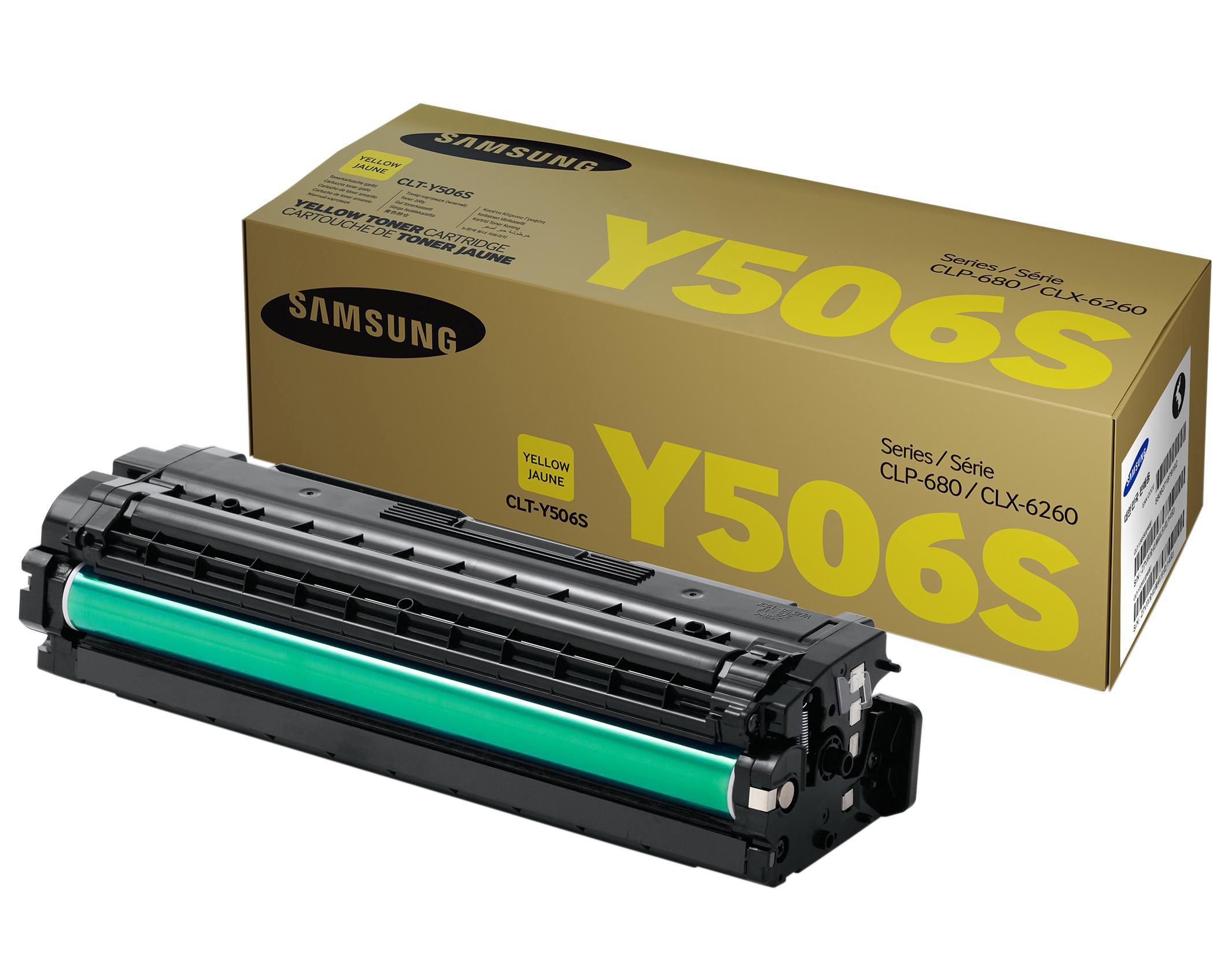 Samsung Toner CLT-Y506S SU524A gul singelförpackning