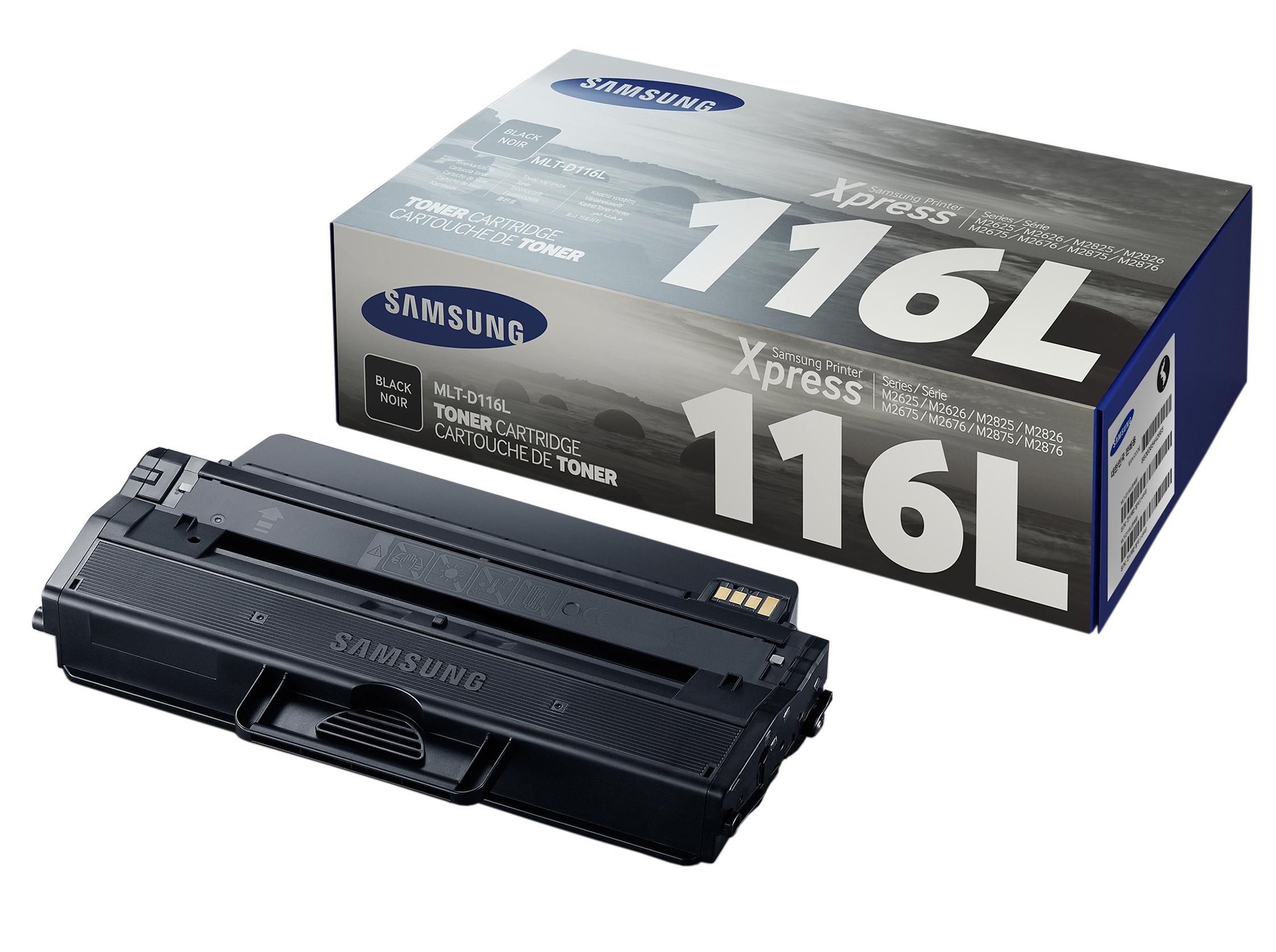 Samsung Toner MLT-D116L hög kapacitet svart SU828A