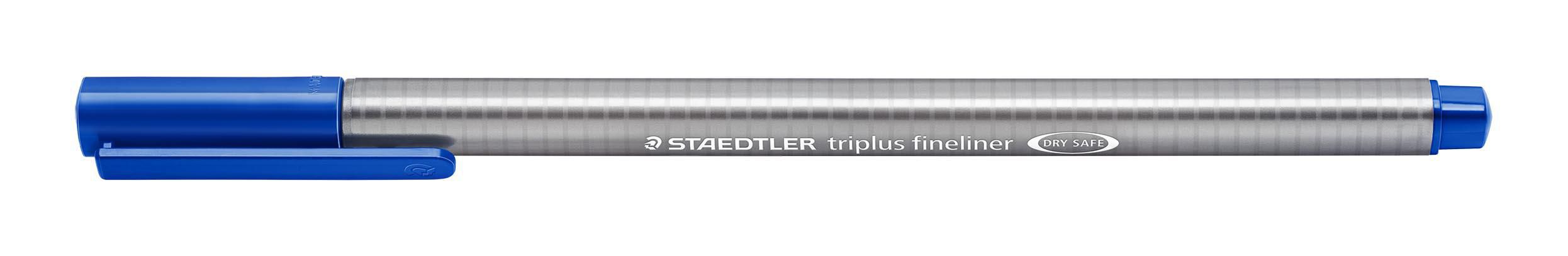 Staedtler Fineliner Triplus® 334 tunn spets blå
