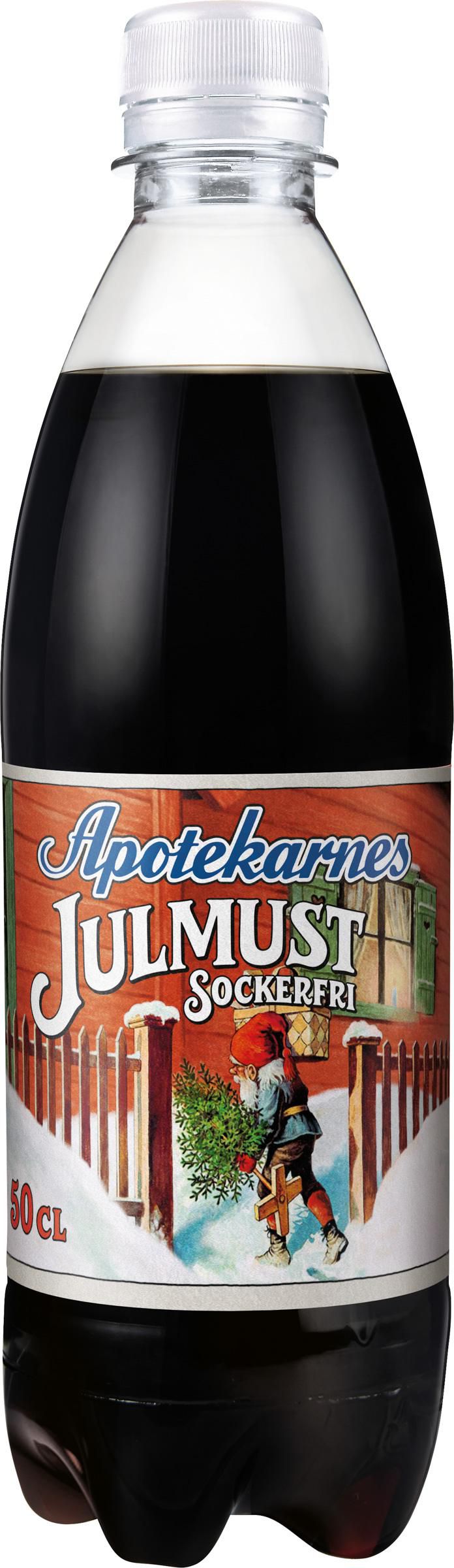 Apotekarnes Julmust light pet 50cl