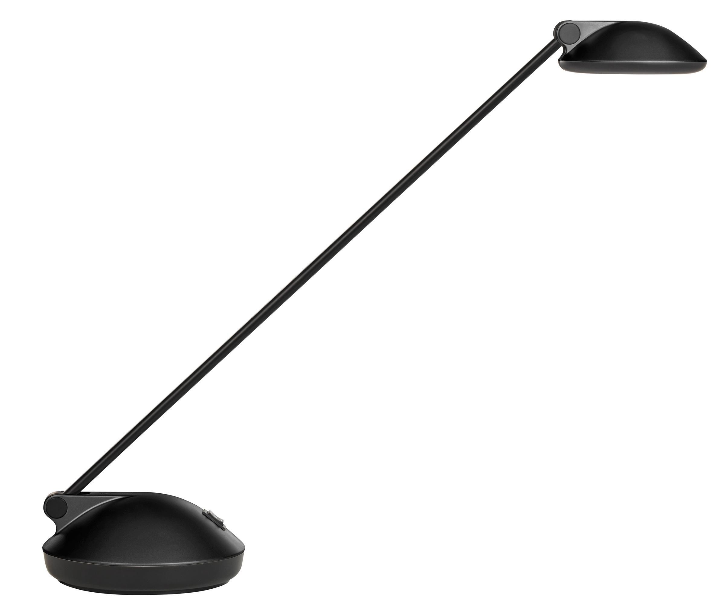 Unilux Joker 2.0 LED-skrivbordslampa, plast och aluminium, svart